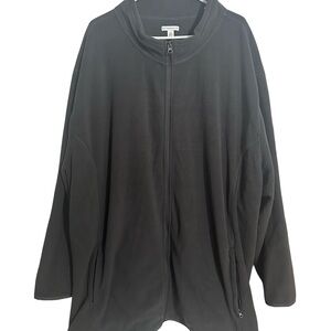 B+T Essentials Gray Full-Zip Jacket